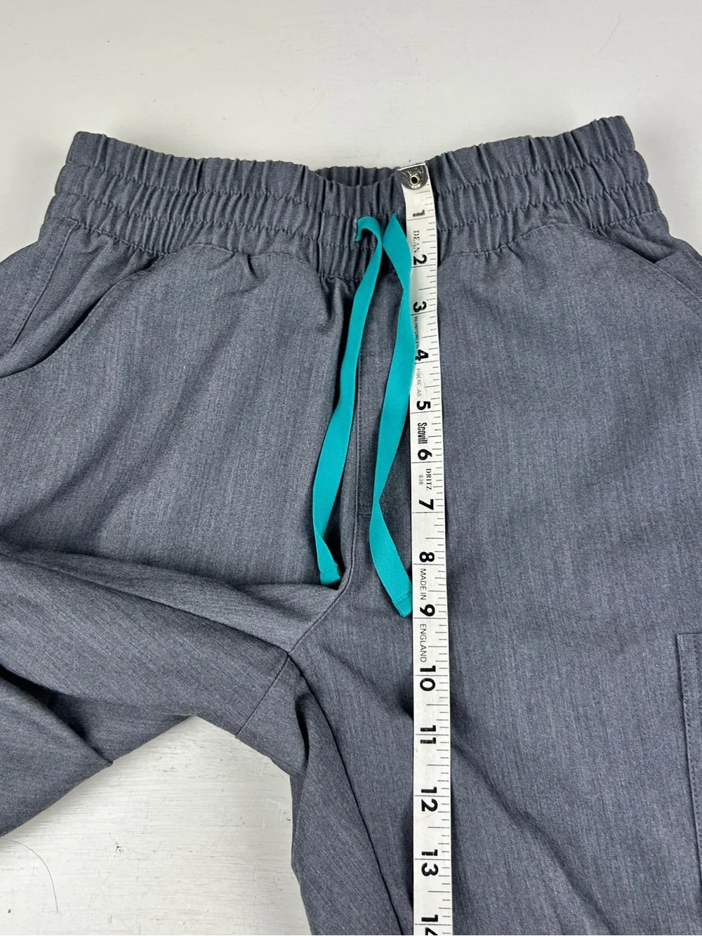 Figs Technical Collection Scrub Set Gray Sz XS XXS Catarina Top & Zamora Jogger